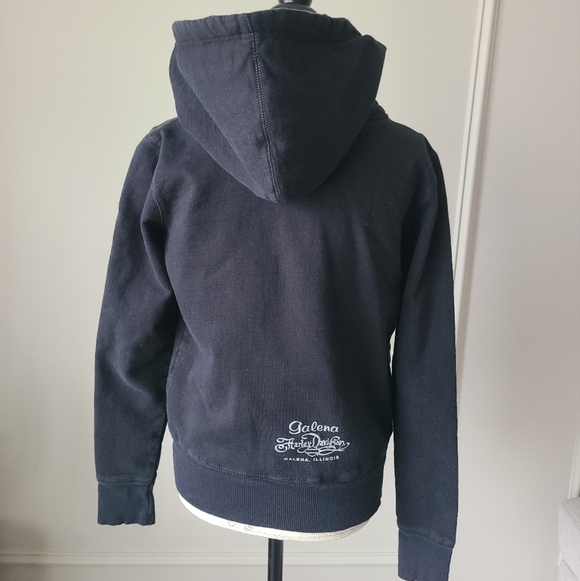 Harley Davidson HD-MC Hoodie Sz.S/M - Picture 4 of 10